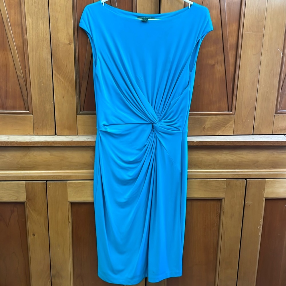 Lauren blue dress